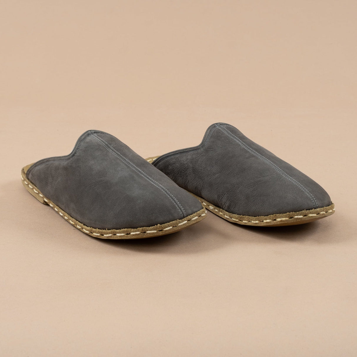 Men's Gray Barefoot Shearlings