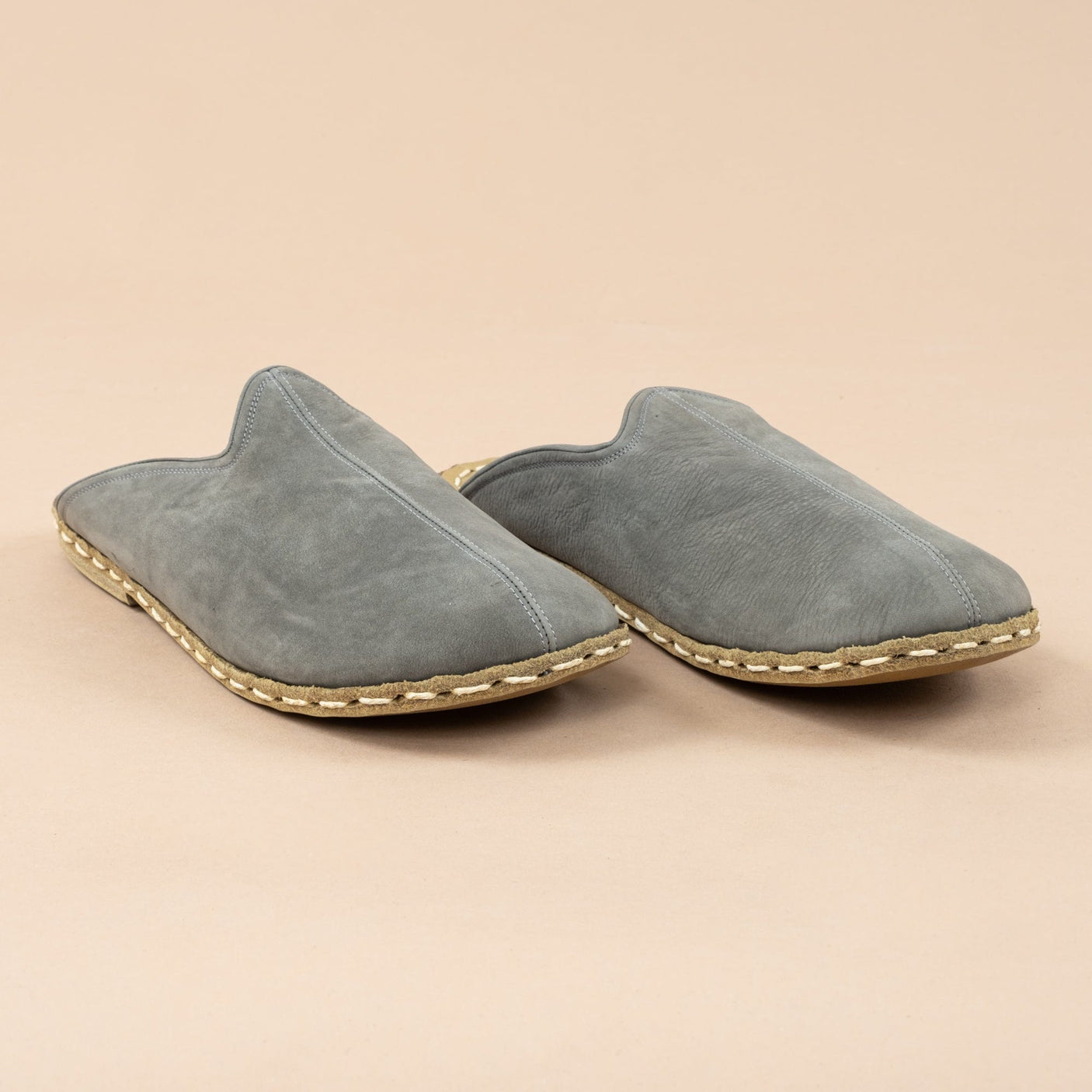 Women's Gray Barefoot Slippers