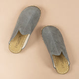 Women's Gray Barefoot Slippers