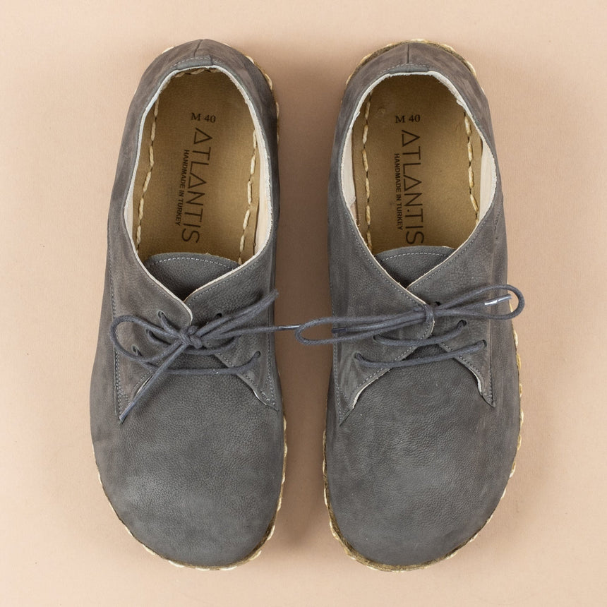 Graue Oxfords für Damen