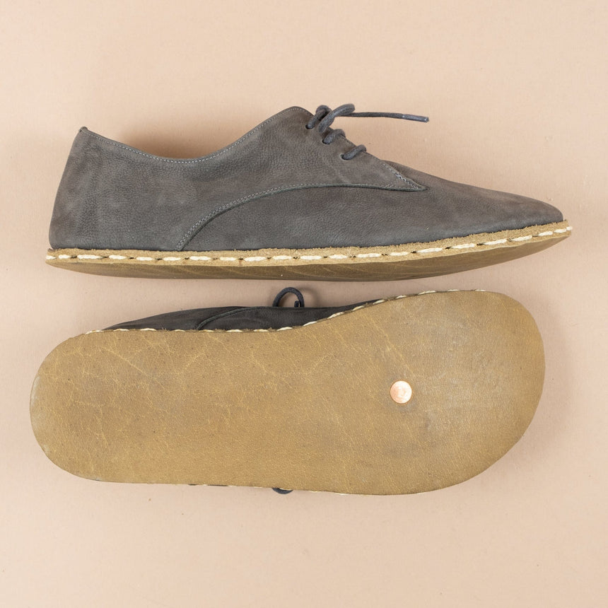 Graue Oxfords für Damen