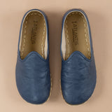 Men's Leather Navy Barefoots