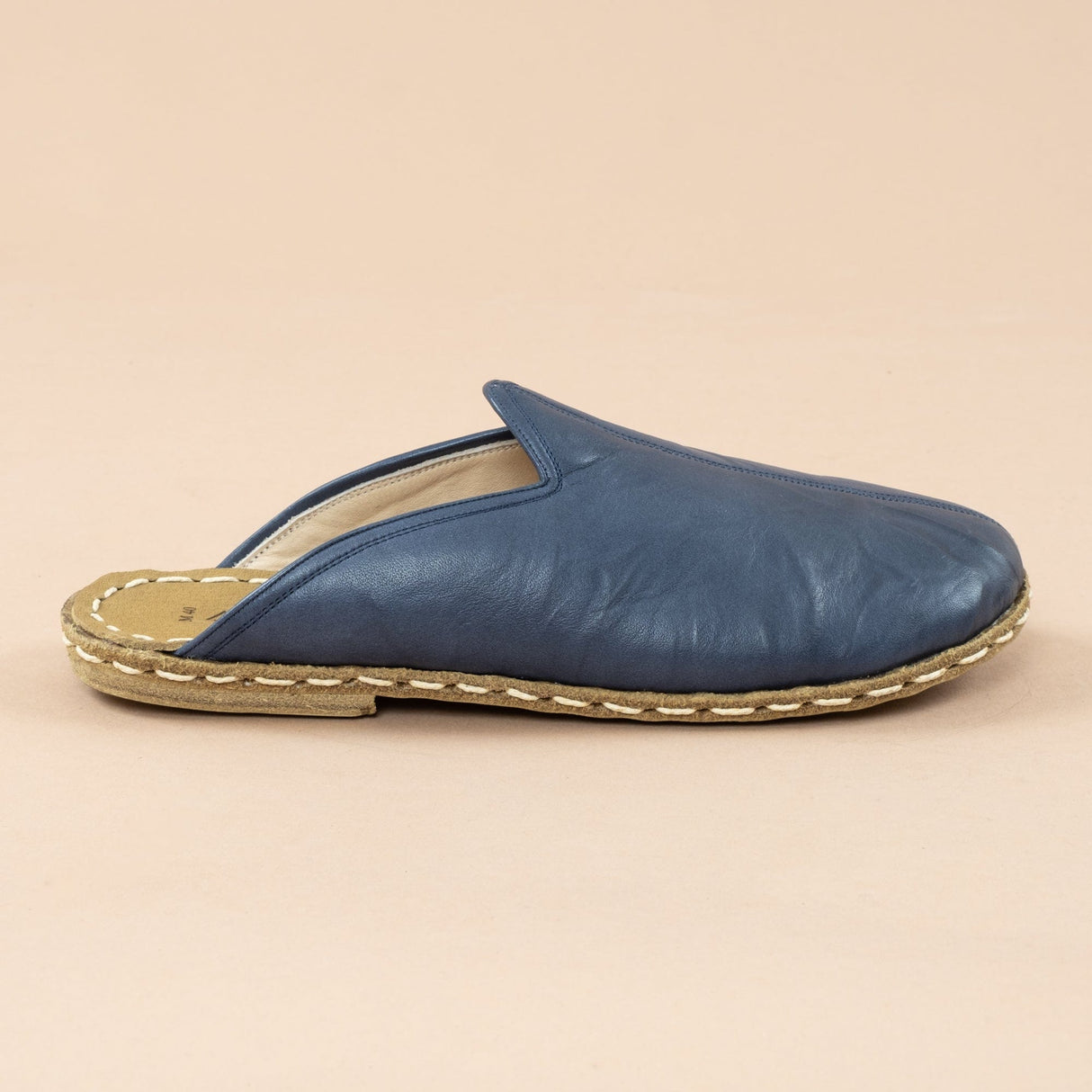 Men's Navy Barefoot Slippers