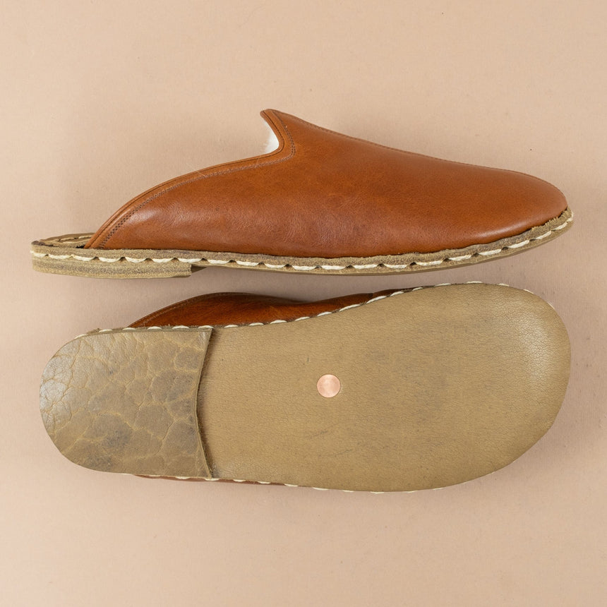 Erkek Peru Barefoot Kürklü Terlik