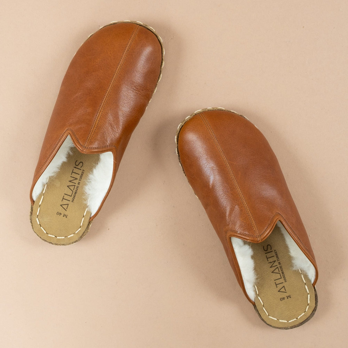 Erkek Peru Barefoot Kürklü Terlik