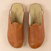Men's Leather Peru Barefoot Slippers