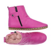 Men's Leather Pink Boots