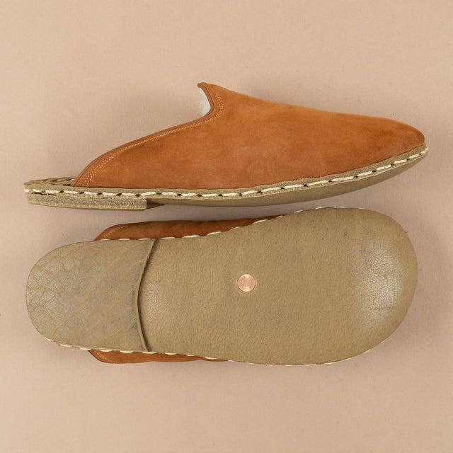 Erkek Safari Barefoot Kürklü Terlik