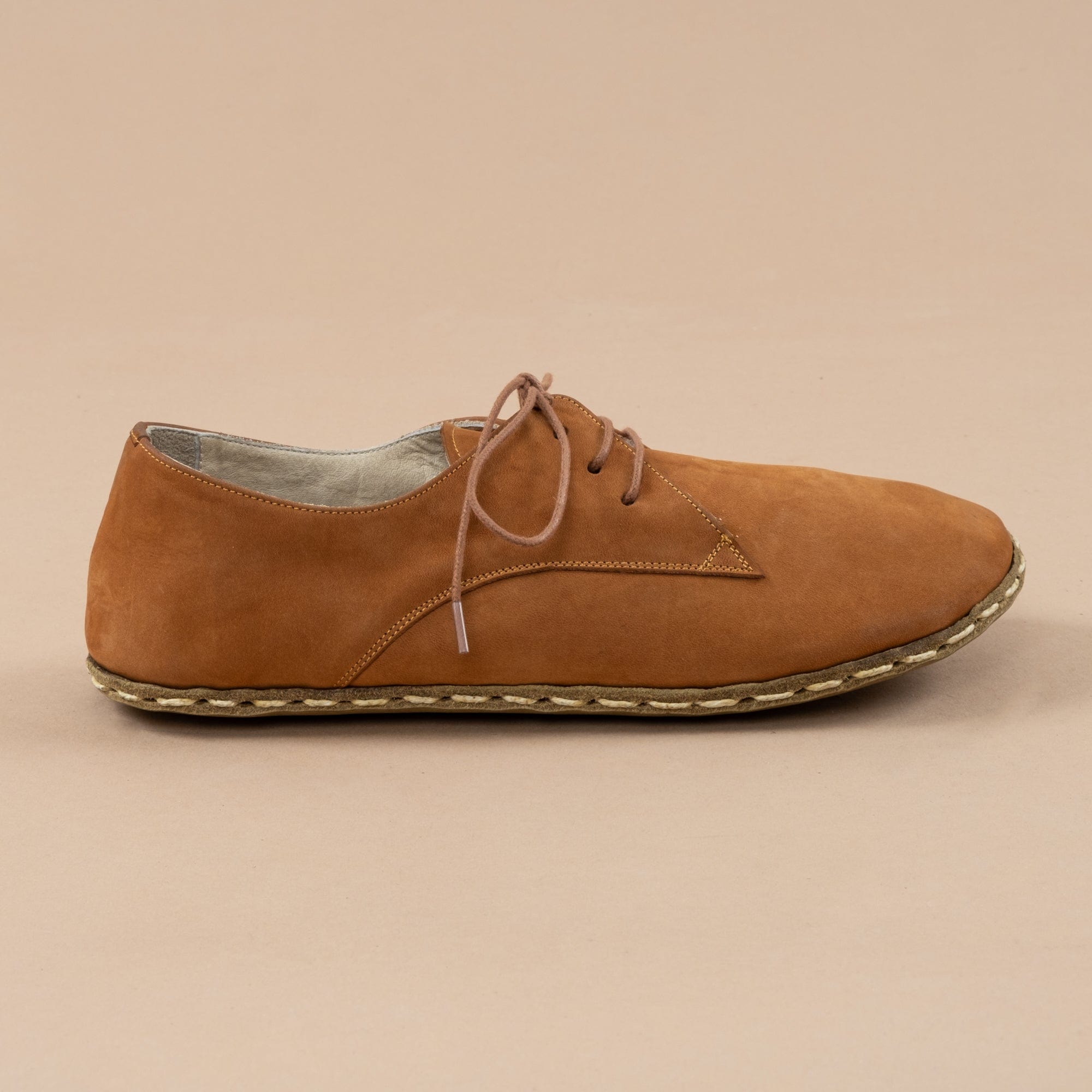 Men's Safari Oxford Shoes - Turkish Handmade Barefoot Shoes