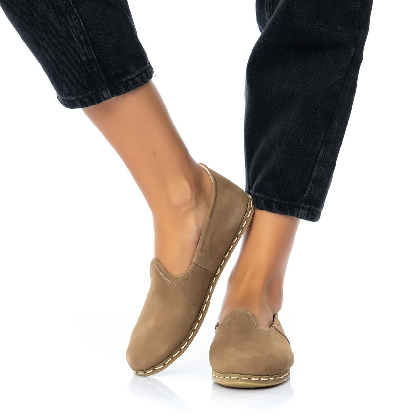 Yemeni Erkek Desert Sand Loafer Ayakkabı