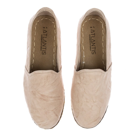 Women's Beige Slip On Shoes