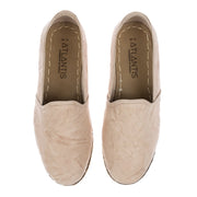 Women's Beige Slip On Shoes