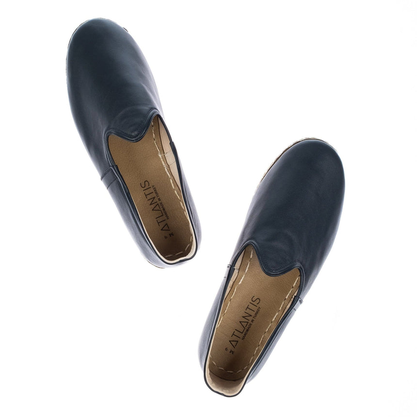 Yemeni Kadın Siyah Slip On Ayakkabı