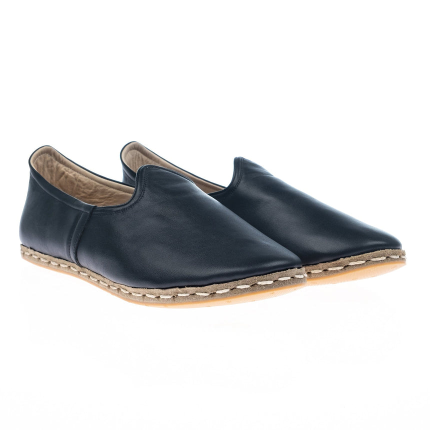 Yemeni Kadın Siyah Slip On Ayakkabı