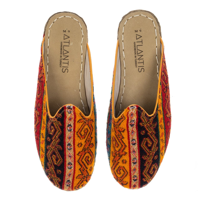 Men's Natural Kilim Slippers