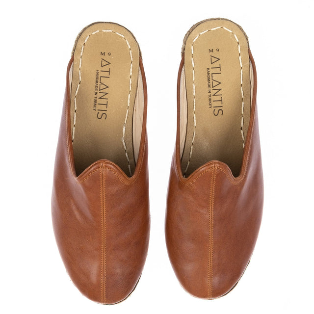 Men's Leather Peru Slippers