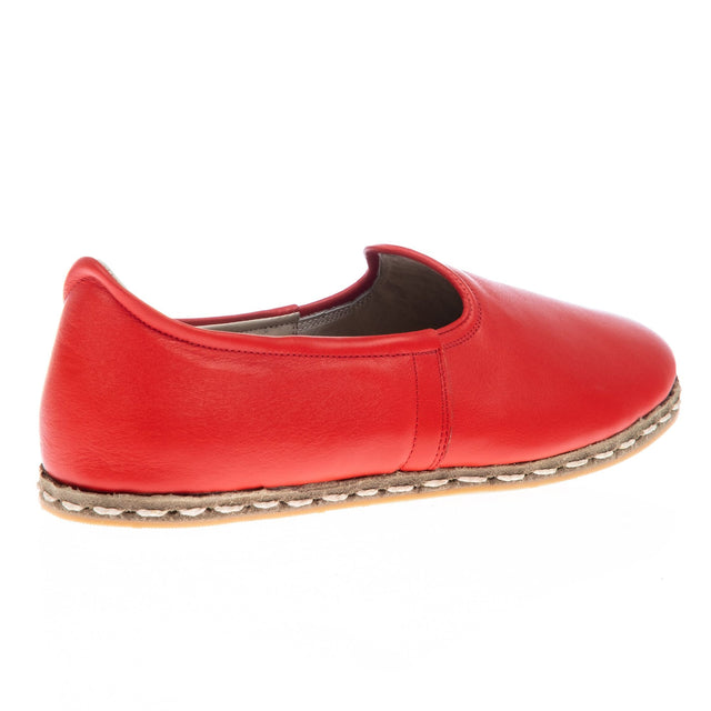 Yemeni Kadın Kırmızı Slip On Ayakkabı