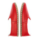 Women's Red Slip On Shoes