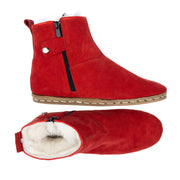 Men's Leather Red Boots
