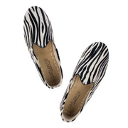 Women's Zebra Slip On Shoes