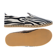 Women's Zebra Slip On Shoes