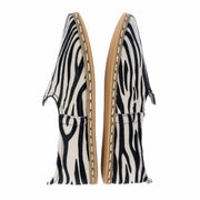 Women's Zebra Slip On Shoes