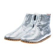 Women's Silver Boots
