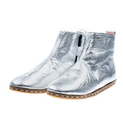 Men's Silver Boots