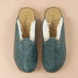 Women's Toledo Leather Barefoot Shearling Slippers