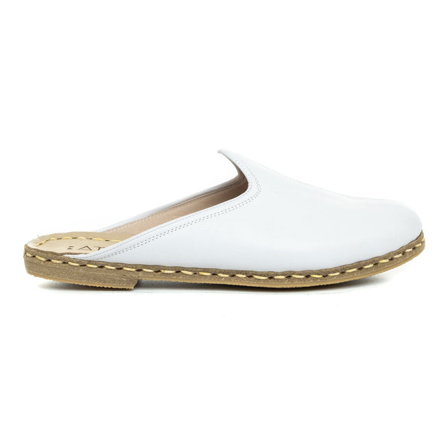Clearance - Women's White Slippers