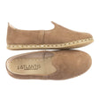 Women's Desert Sand Leather Slip On Shoes