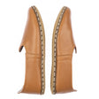 Men's Leather Coconut Brown Slip On Shoes