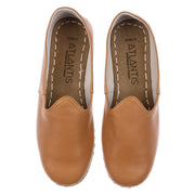 Women's Coconut Brown Slip On Shoes