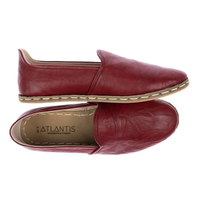 Men's Leather Sangria Slip On Shoes