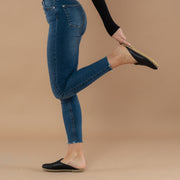 Men's Black Slipper Shearlings