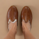Men's Leather Bitter Slippers