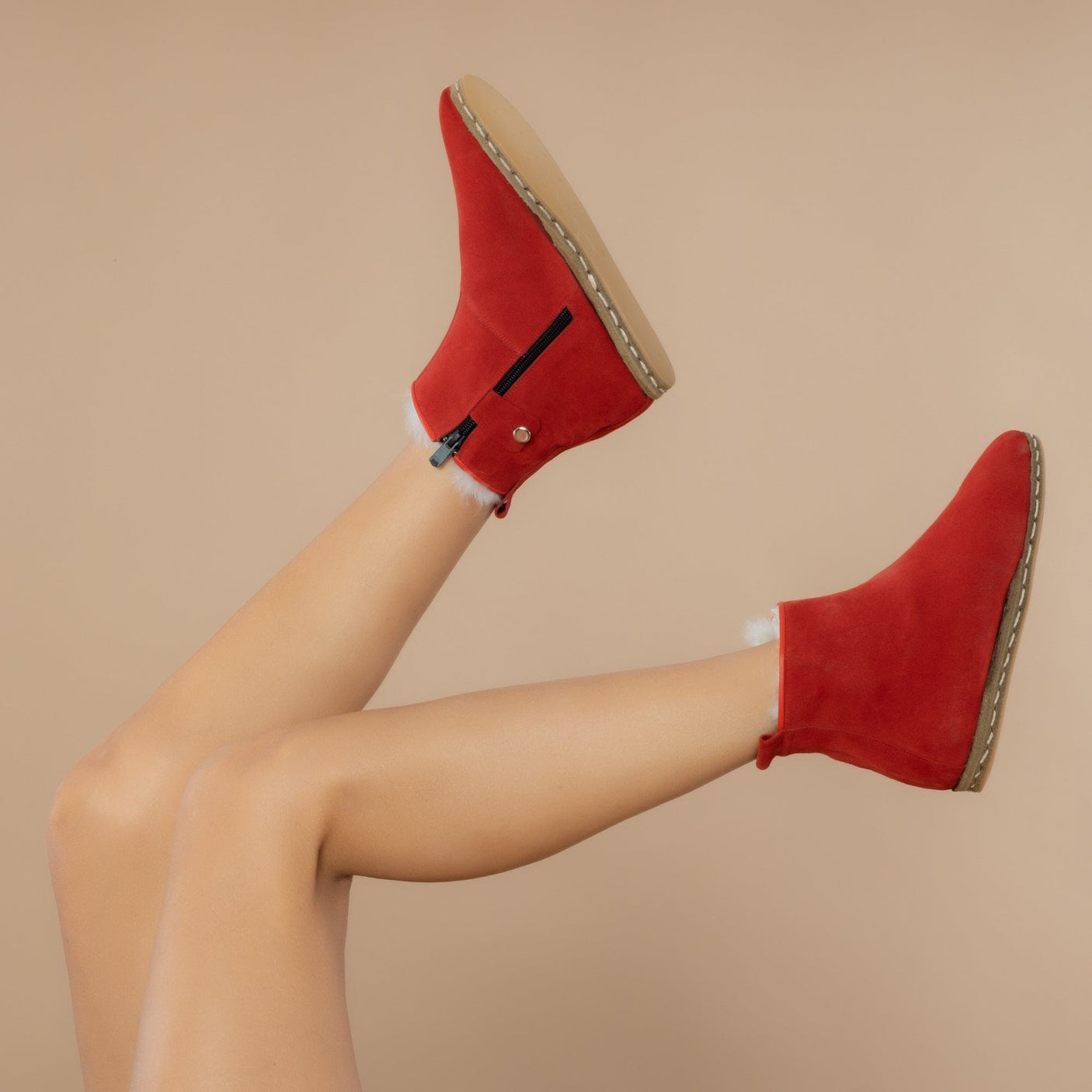 Women's Red Boots