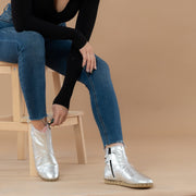 Women's Silver Boots