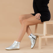 Women's Silver Boots