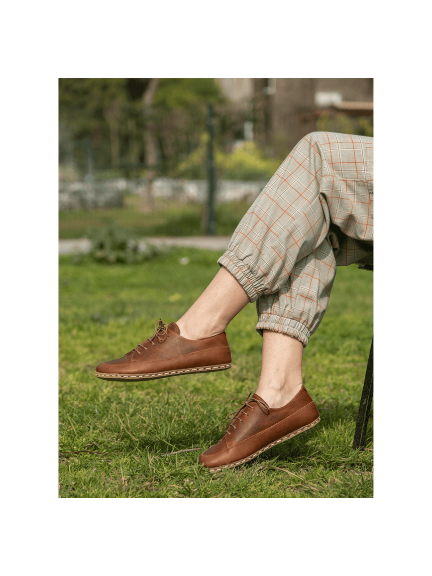 Men's Coffee Barefoot Sneakers