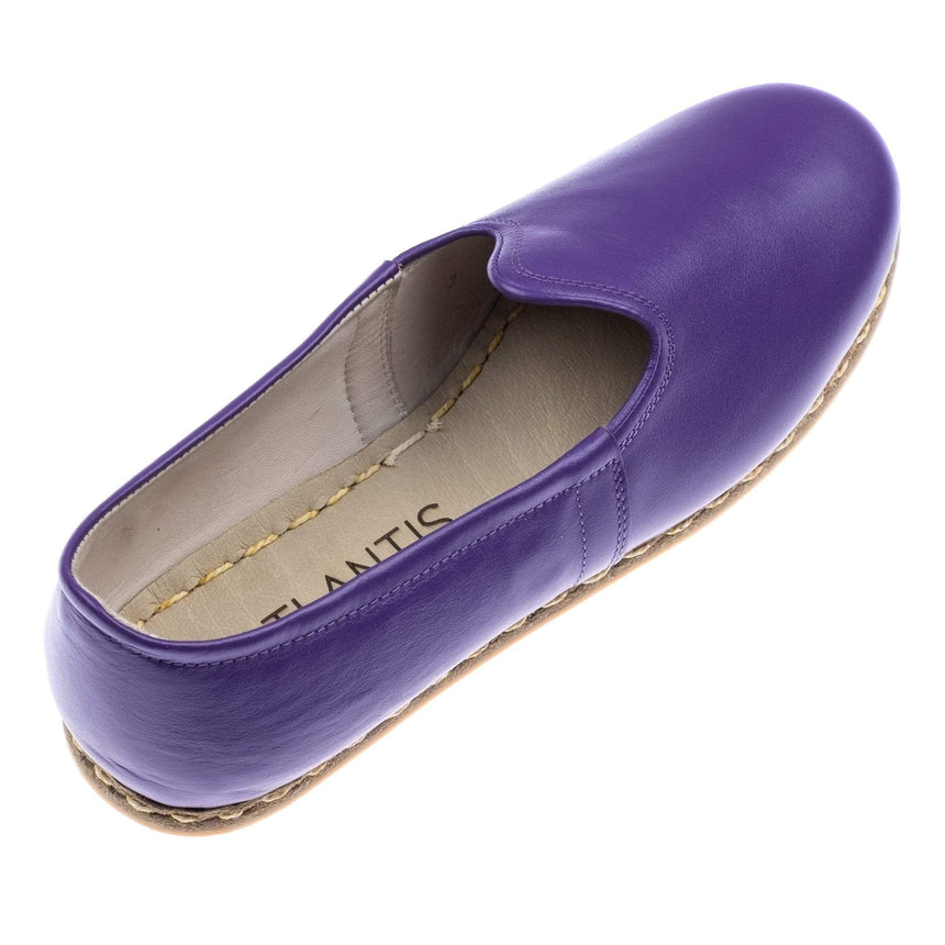 Yemeni Kadın Koyu Mor Slip On Ayakkabı