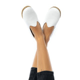 Clearance - Men's White Slip On Shoes