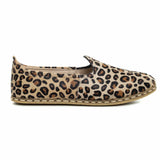 Leoparden-Slip-On-Schuhe für Damen