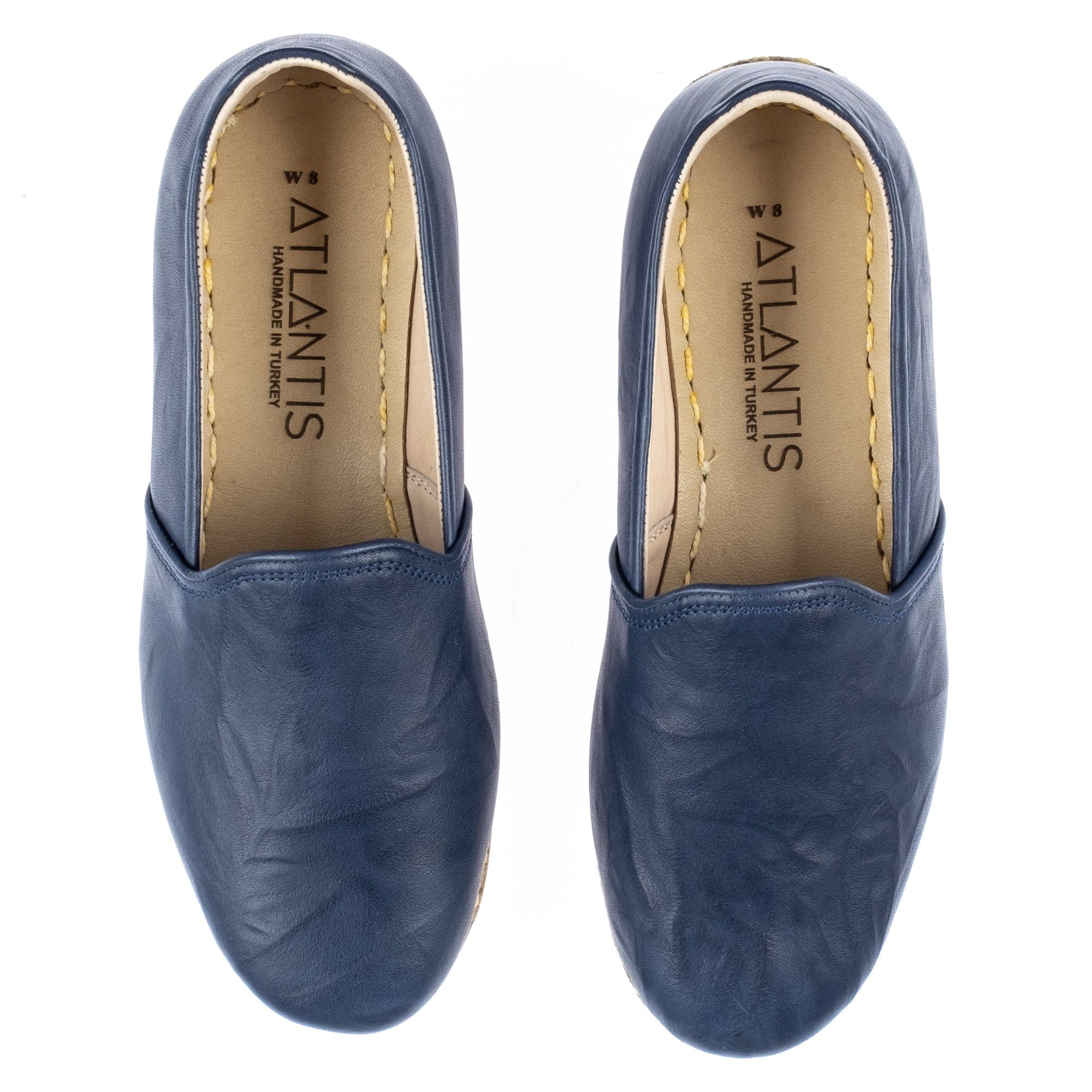 Men's Navy Slip On Shoes